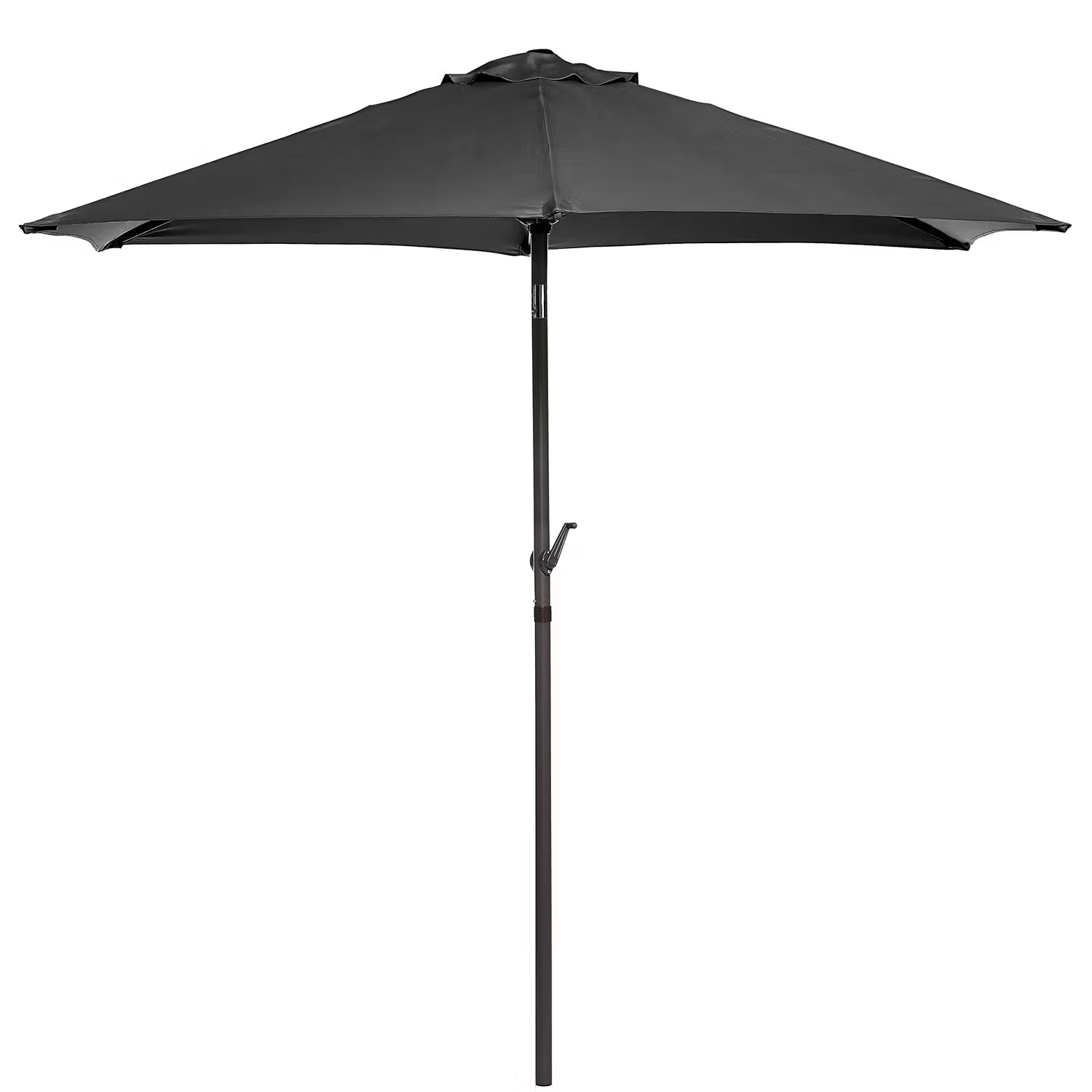 SIESTA Sonnenschirm - Aluminium / Polyester - Grau