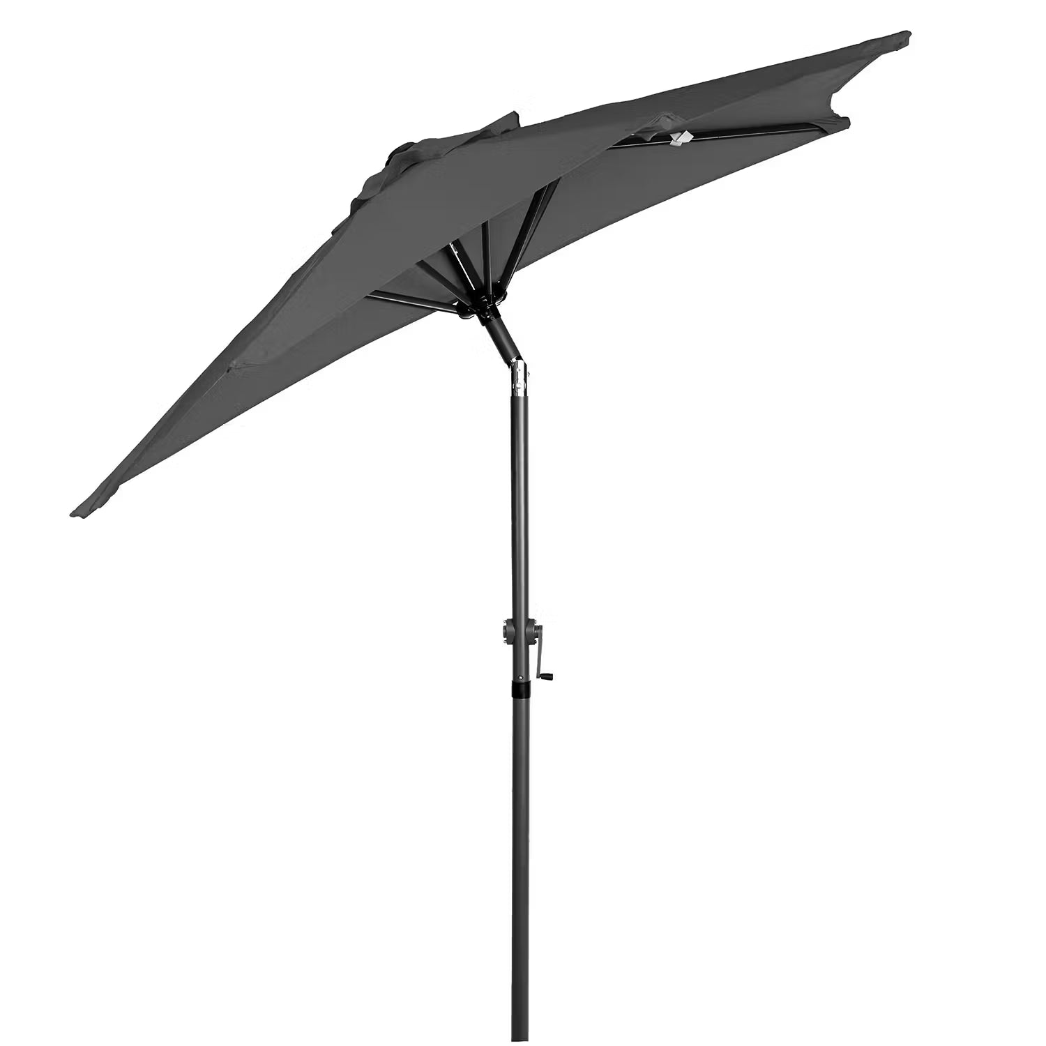 SIESTA Sonnenschirm - Aluminium / Polyester - Grau