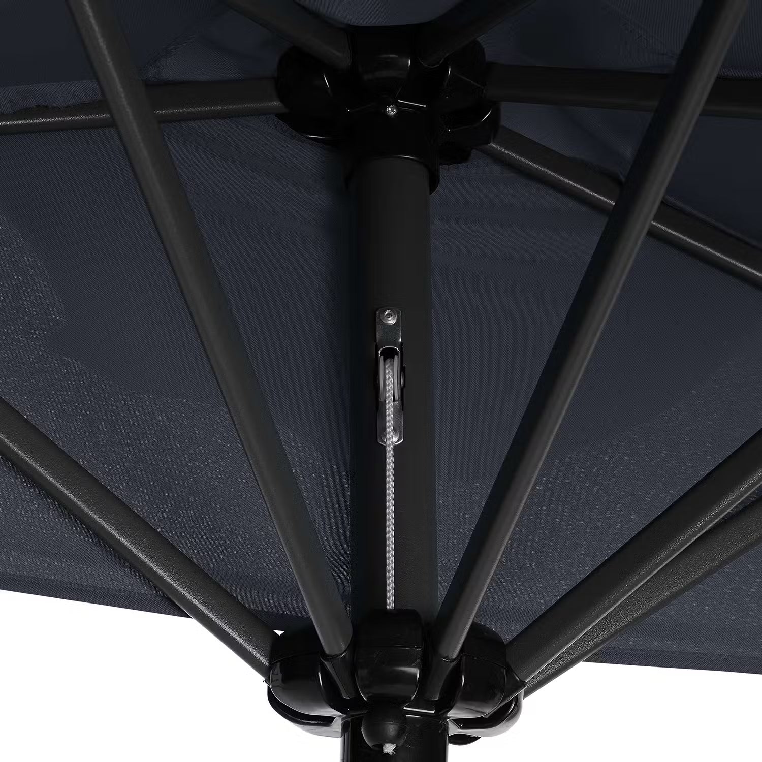 SIESTA Sonnenschirm - Aluminium / Polyester - Grau