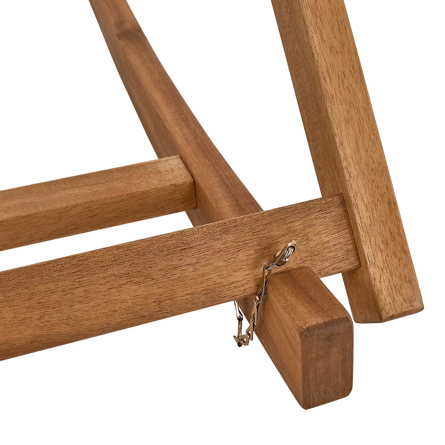 TIMEOUT Schaukelstuhl - Akazie massiv / Polyester - Beige