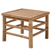 SAFARI Hocker - Bambus teilmassiv - Braun
