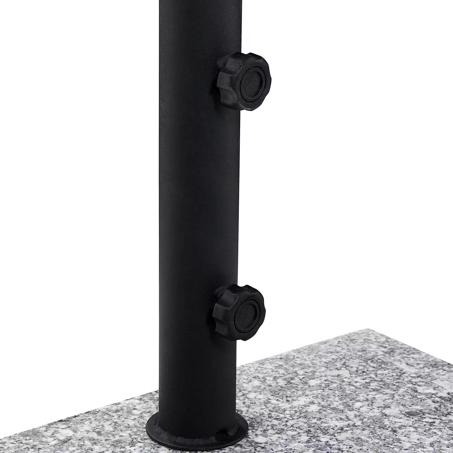 SIESTA Sonnenschirm halbrund - Aluminium / Polyester - Grau