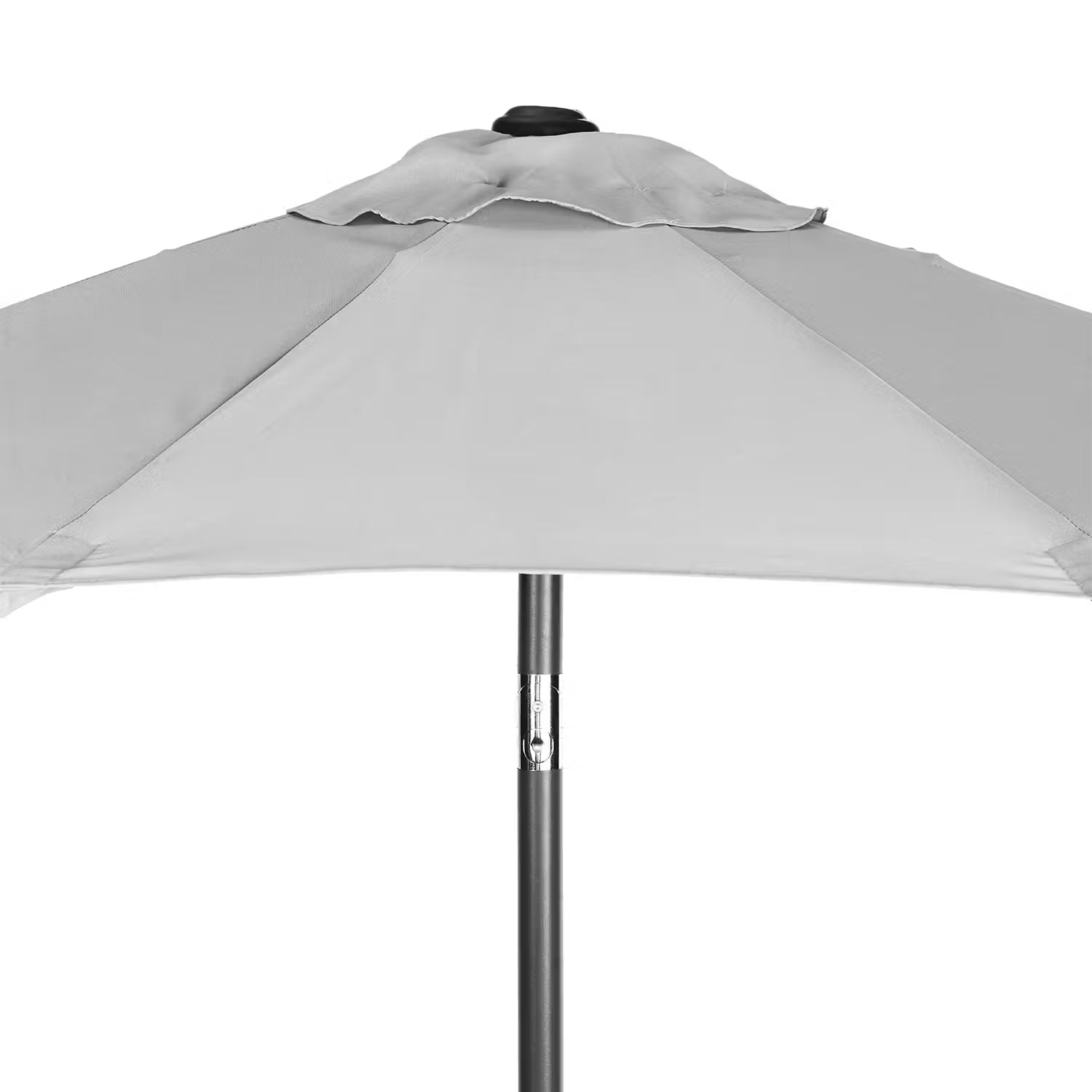 SIESTA Sonnenschirm - Aluminium / Polyester - Grau