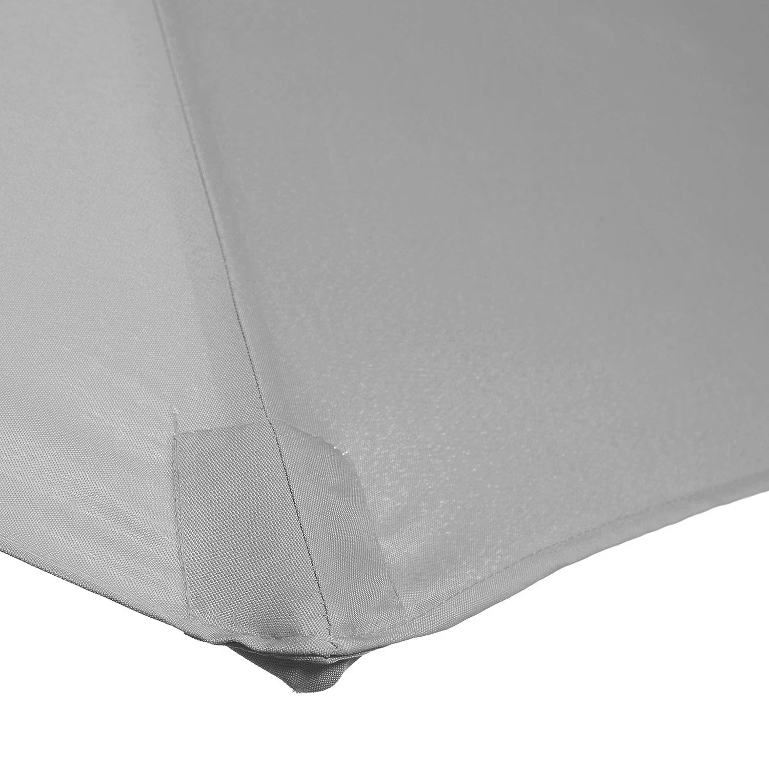 SIESTA Sonnenschirm - Aluminium / Polyester - Grau