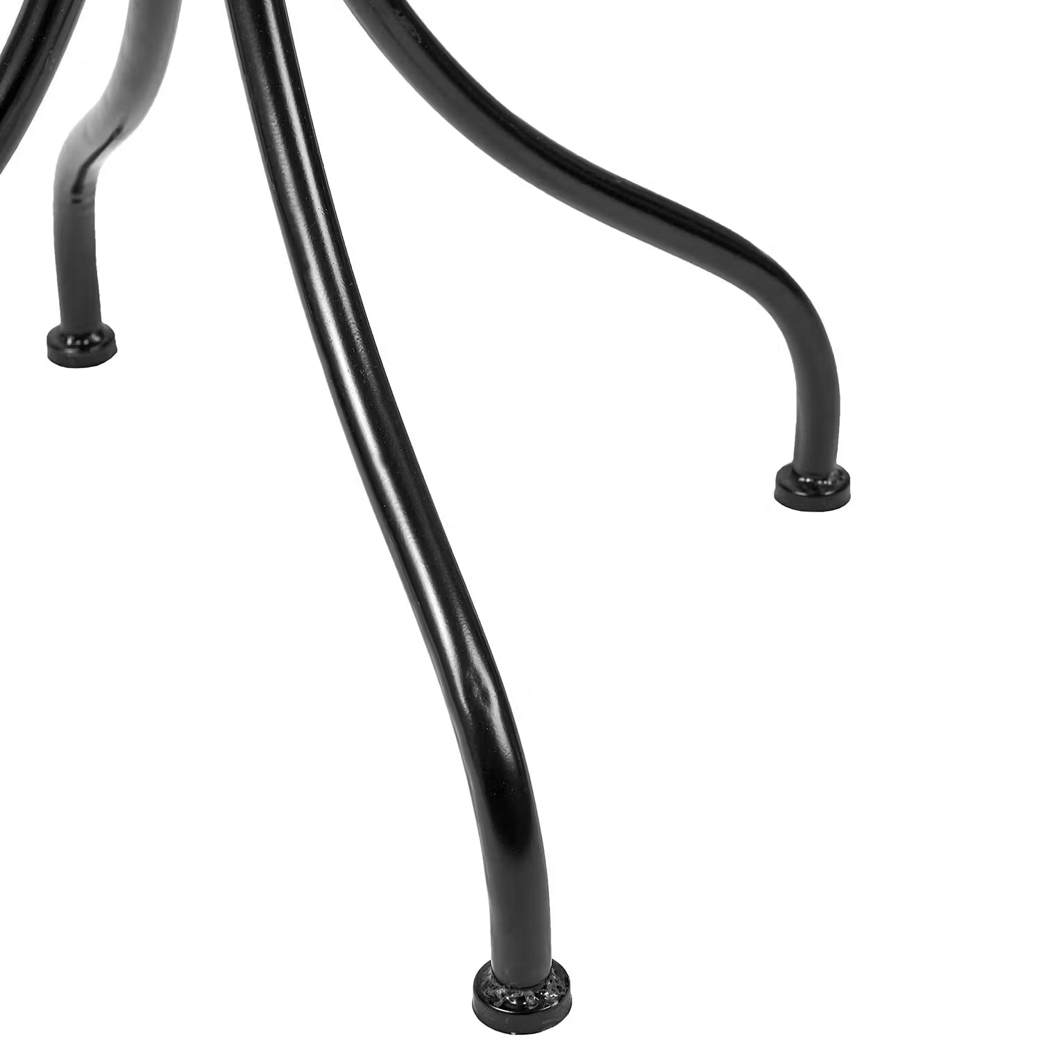 PALAZZO Gartenessgruppe 3-tlg. - Eisen / Keramik - Schwarz