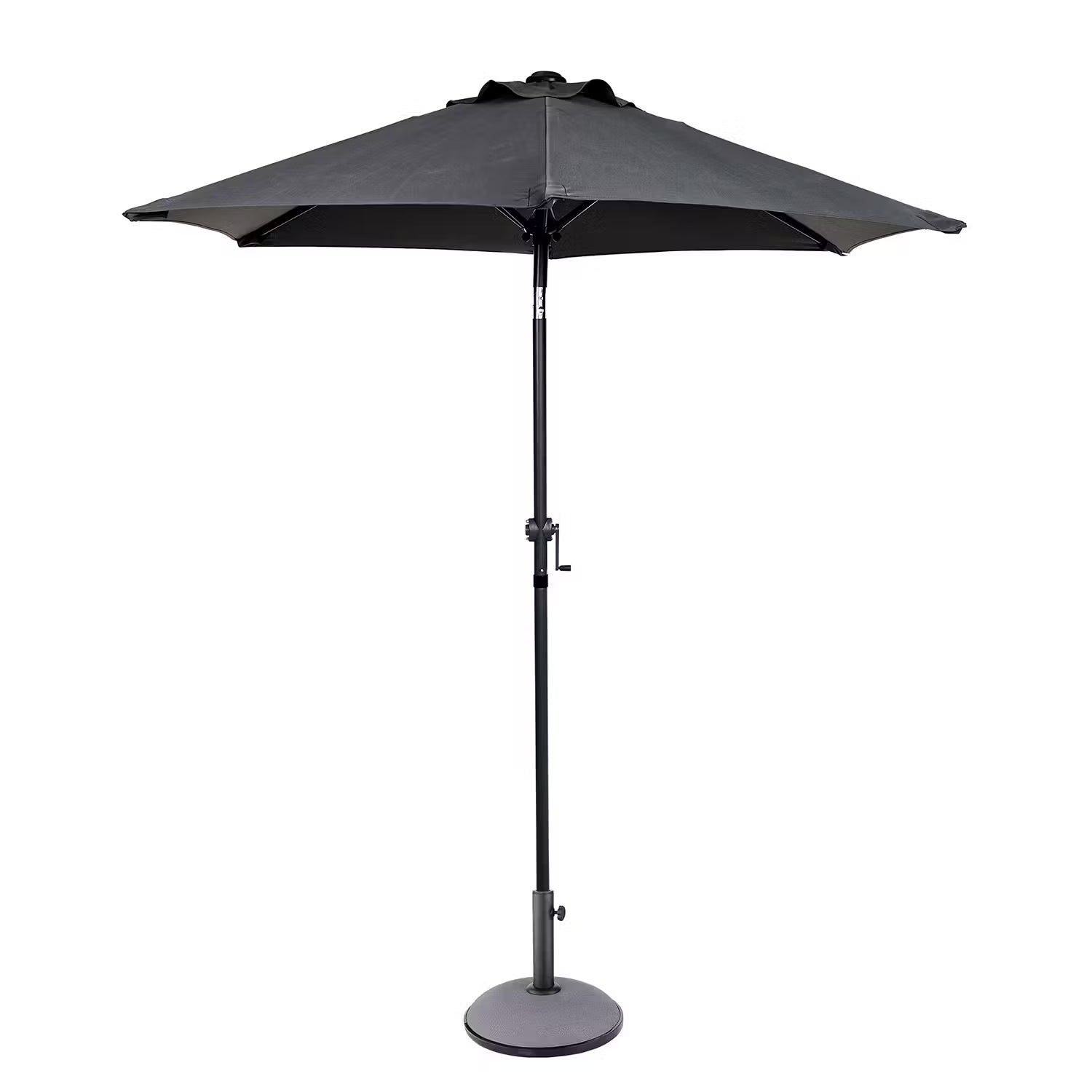 SIESTA Sonnenschirm - Aluminium / Polyester - Grau