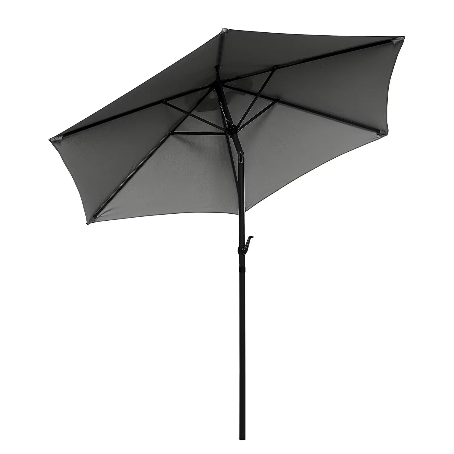 SIESTA Sonnenschirm - Aluminium / Polyester - Grau