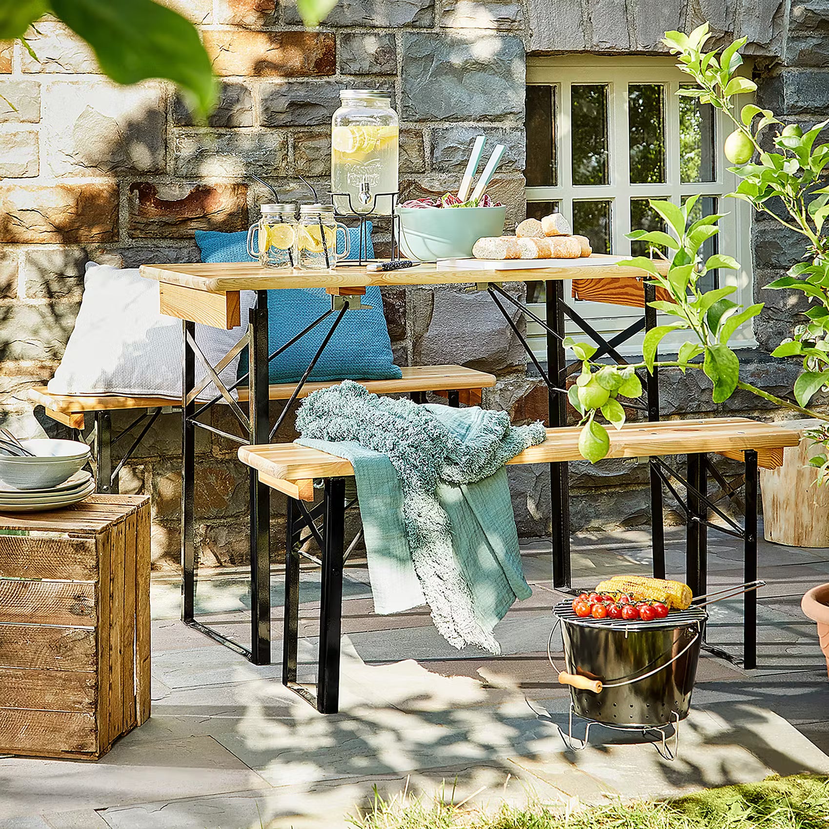 GOOD COMPANY Bierbank 3-tlg.