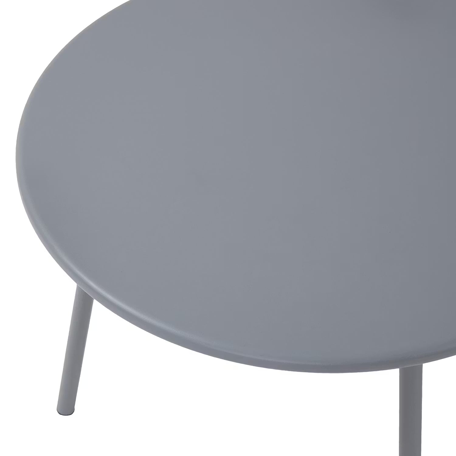 JUNTO Gartengruppe 4-tlg. - Stahl / Polyester - Grau