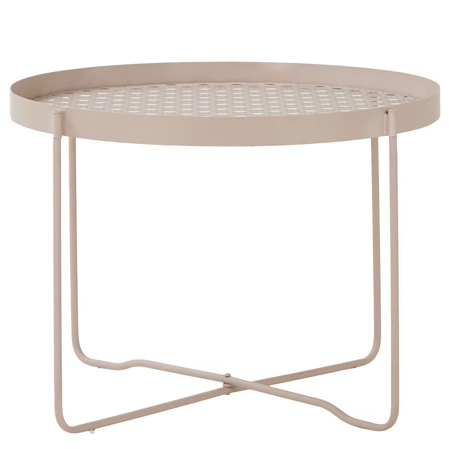 VIENNA CALLING Gartentisch - Stahl - Beige