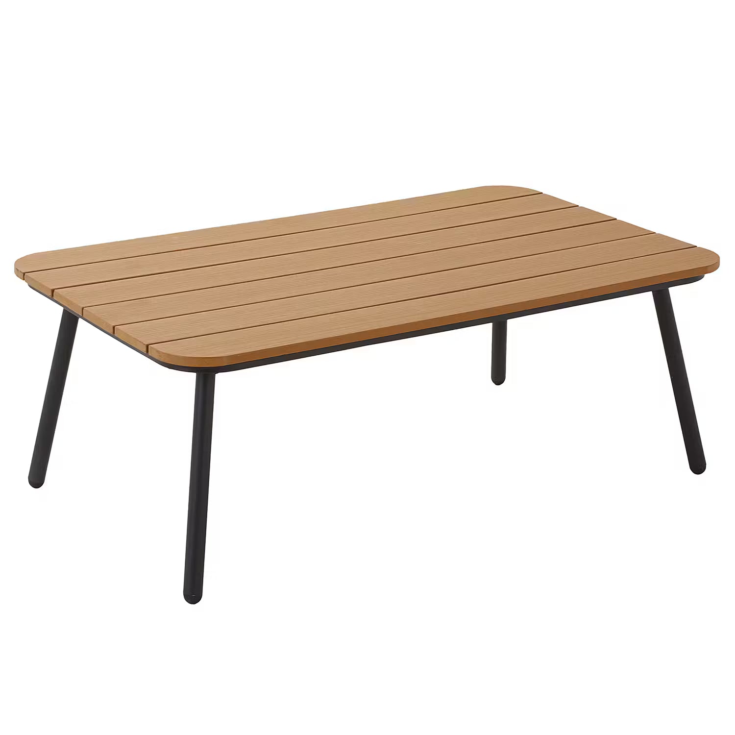 SLING TIME Loungeset 4-tlg. - Aluminium / Polyester - Anthrazit / Hellgrau