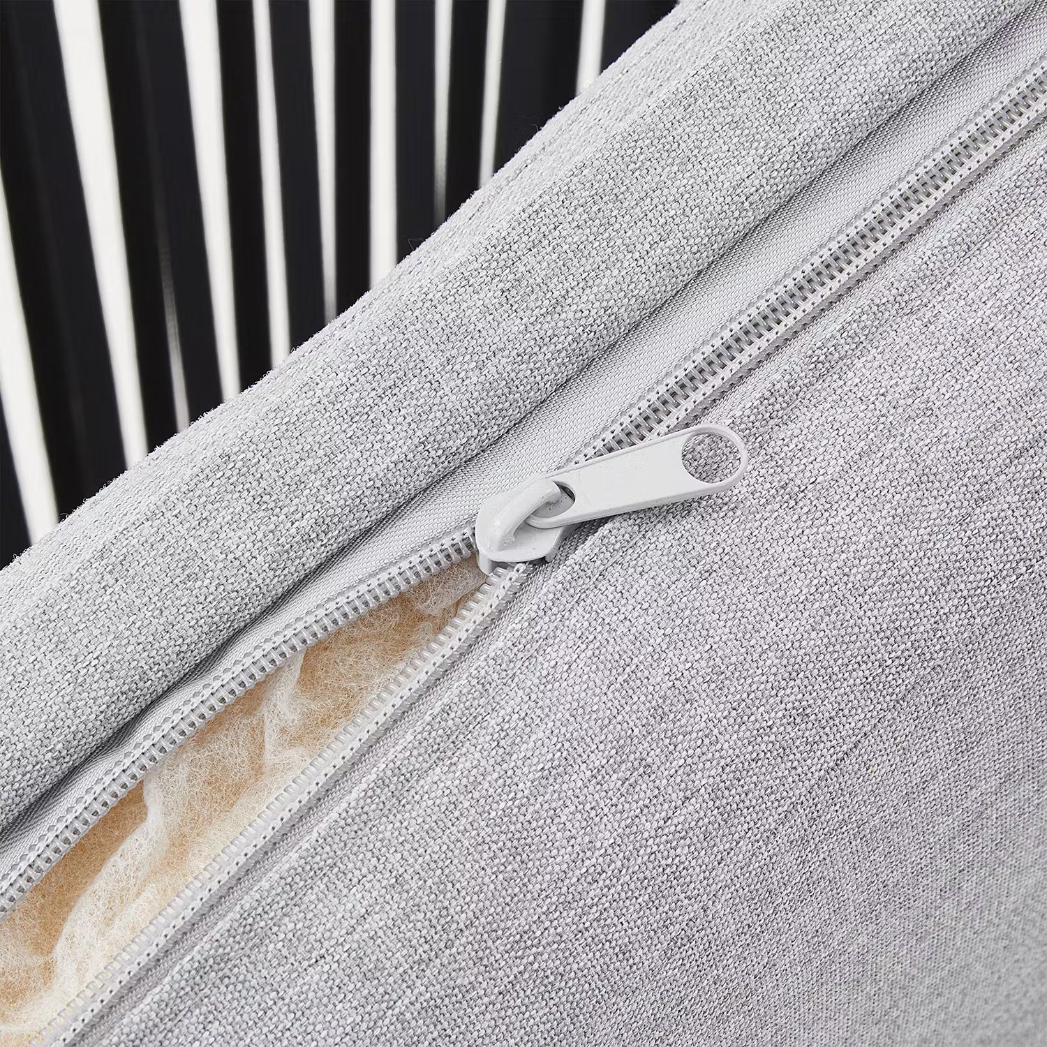 SLING TIME Loungeset 4-tlg. - Aluminium / Polyester - Anthrazit / Hellgrau