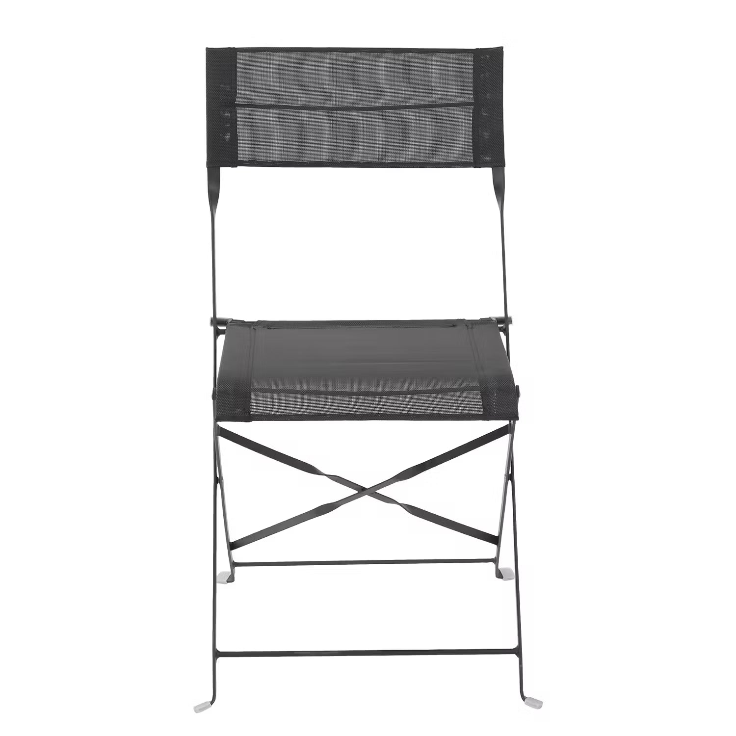 URBANIZED Gartenessgruppe 3-tlg. - Stahl / Polyester - Schwarz