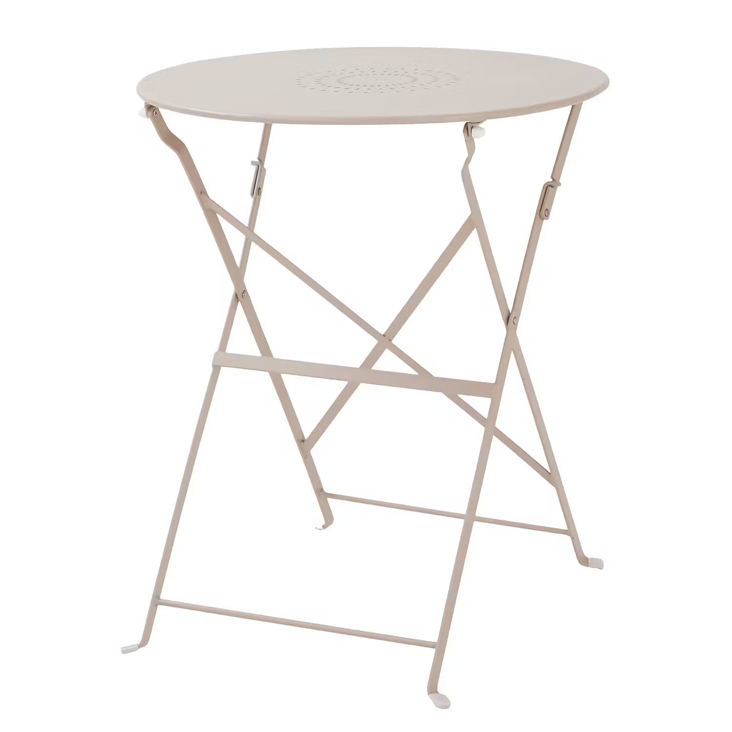 URBANIZED Gartenessgruppe 3-tlg. - Stahl / Polyester - Beige
