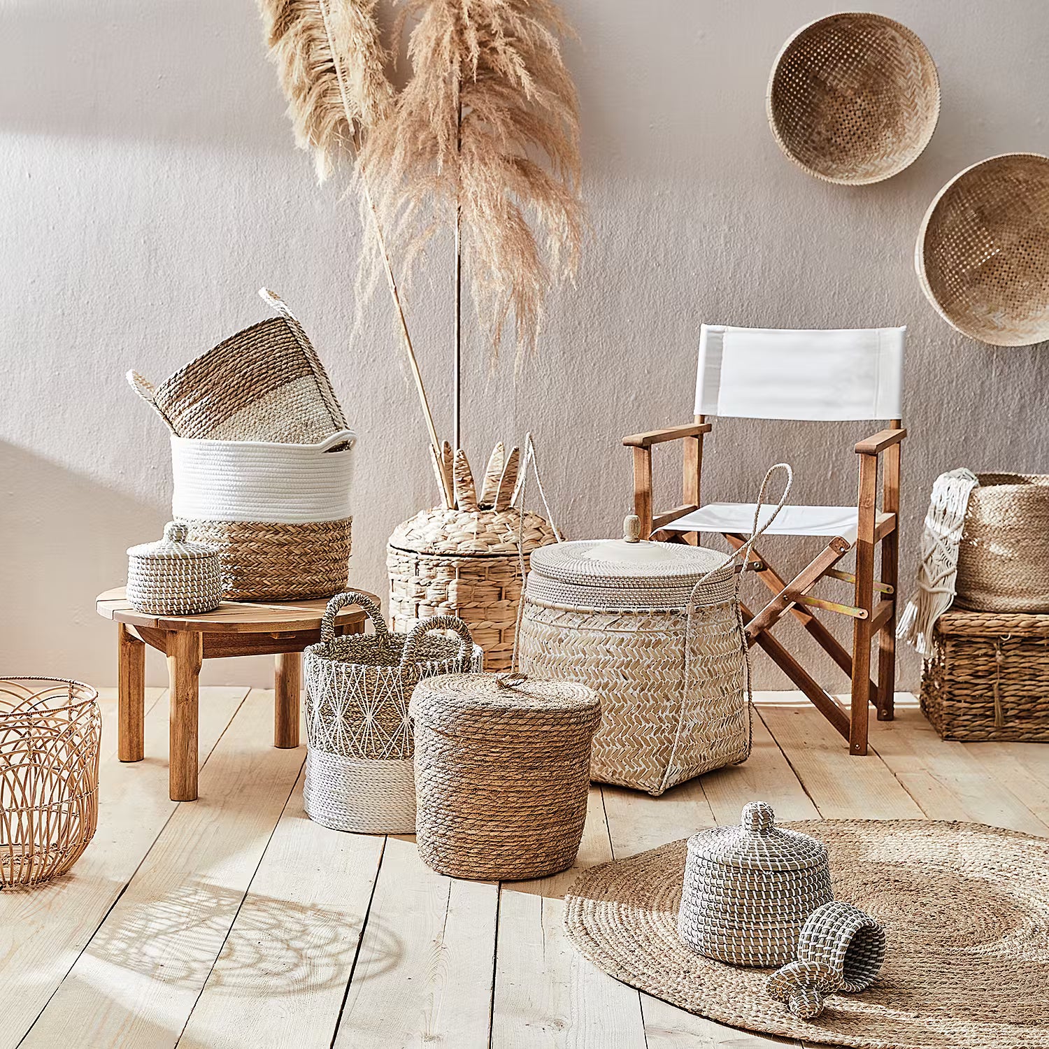 COUCHING Gartentisch - Akazie teilmassiv - Natur