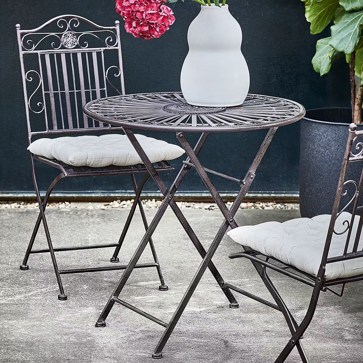 TERRACE HILL Gartenessgruppe 3-tlg.