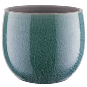 Blumentopf TERRANO - Steingut - Blau