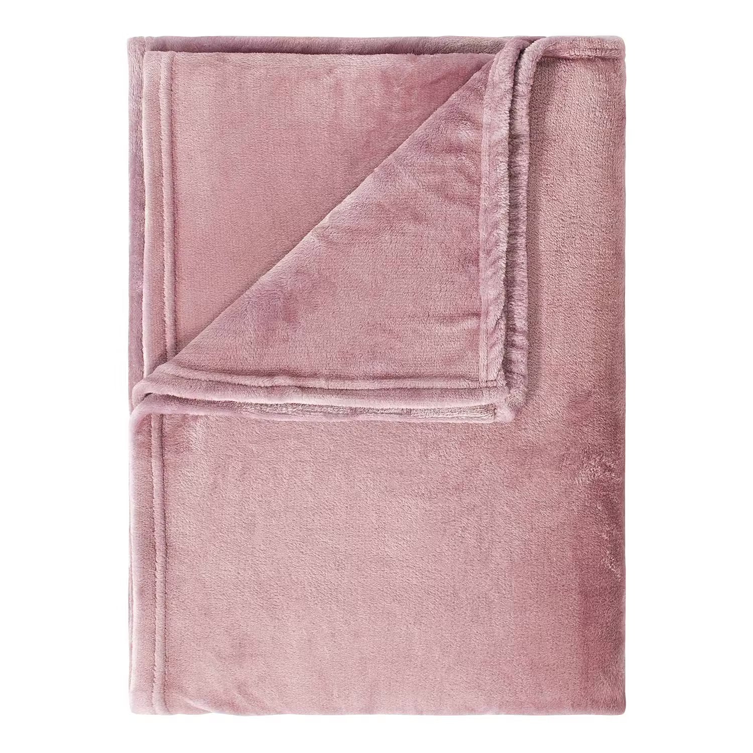 LAZY DAYS Plaid - Polyester - Rosa