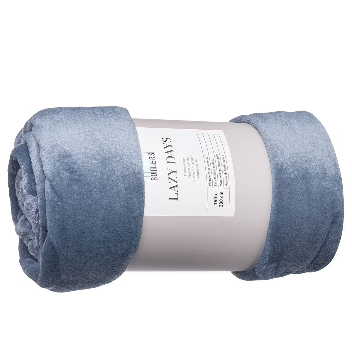 LAZY DAYS Plaid - Polyester - Blau