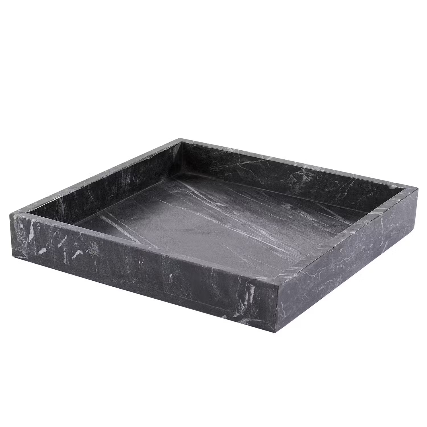 MARBLE Marmortablett - Marmor - Schwarz