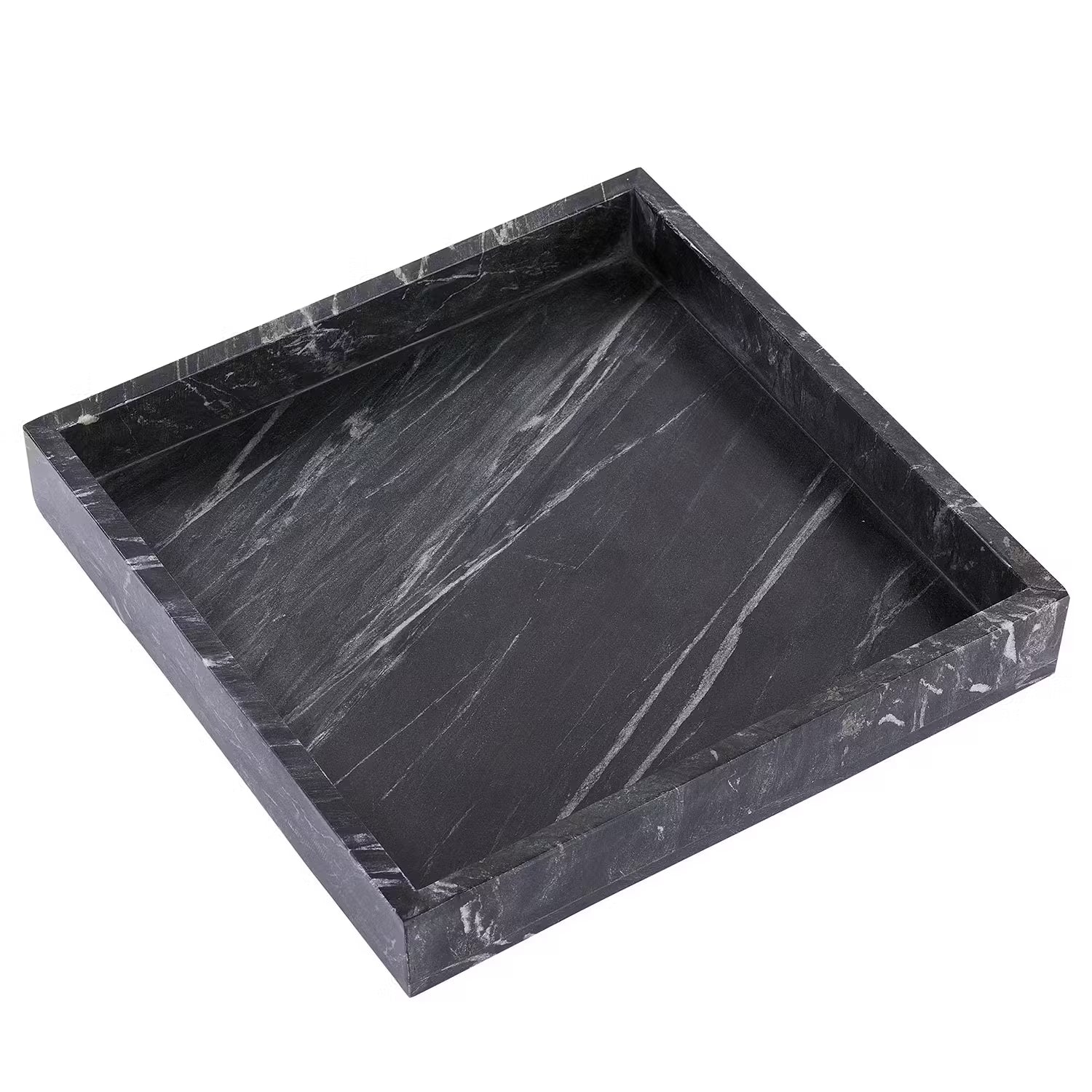 MARBLE Marmortablett - Marmor - Schwarz