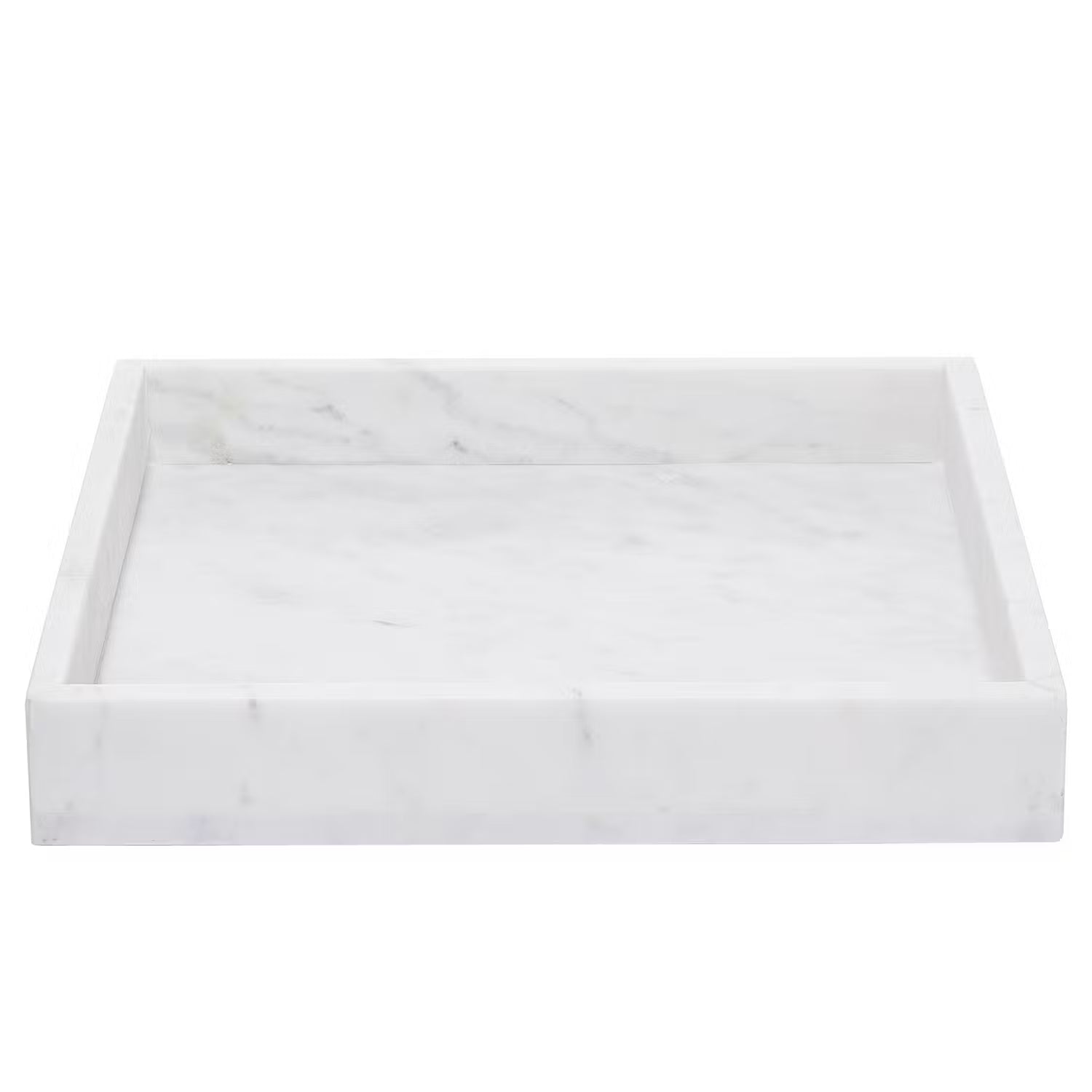 MARBLE Marmortablett - Marmor - Weiß