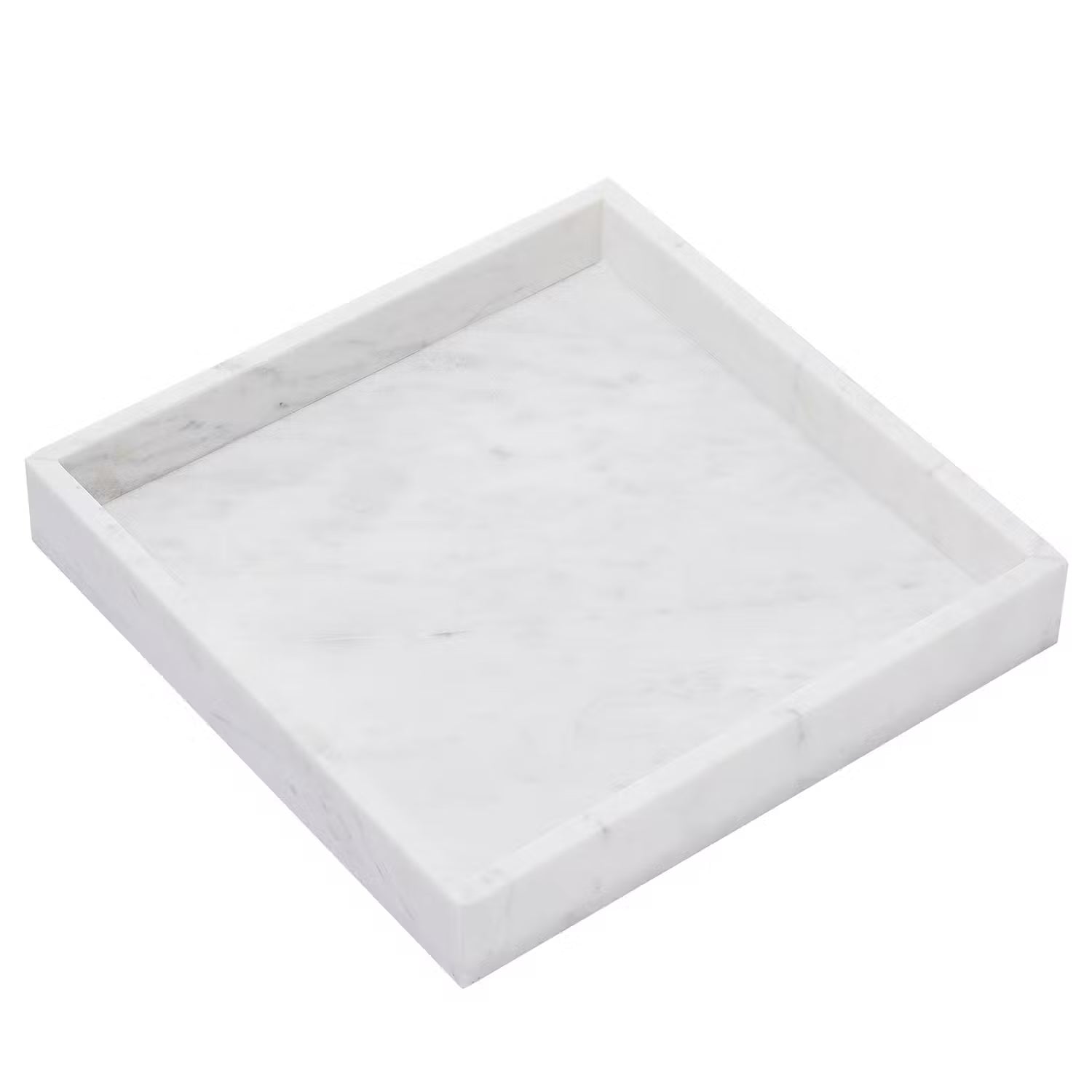 MARBLE Marmortablett - Marmor - Weiß