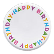HAPPY BIRTHDAY Kuchenplatte - Porzellan - Bunt