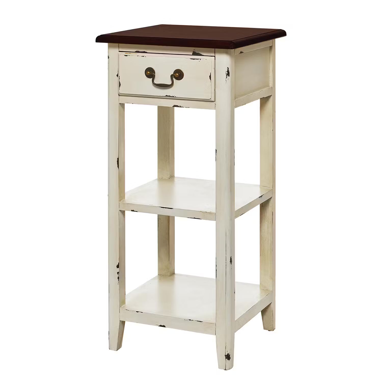 CABOTT COVE Konsolentisch - Eschenholz - Creme / Braun