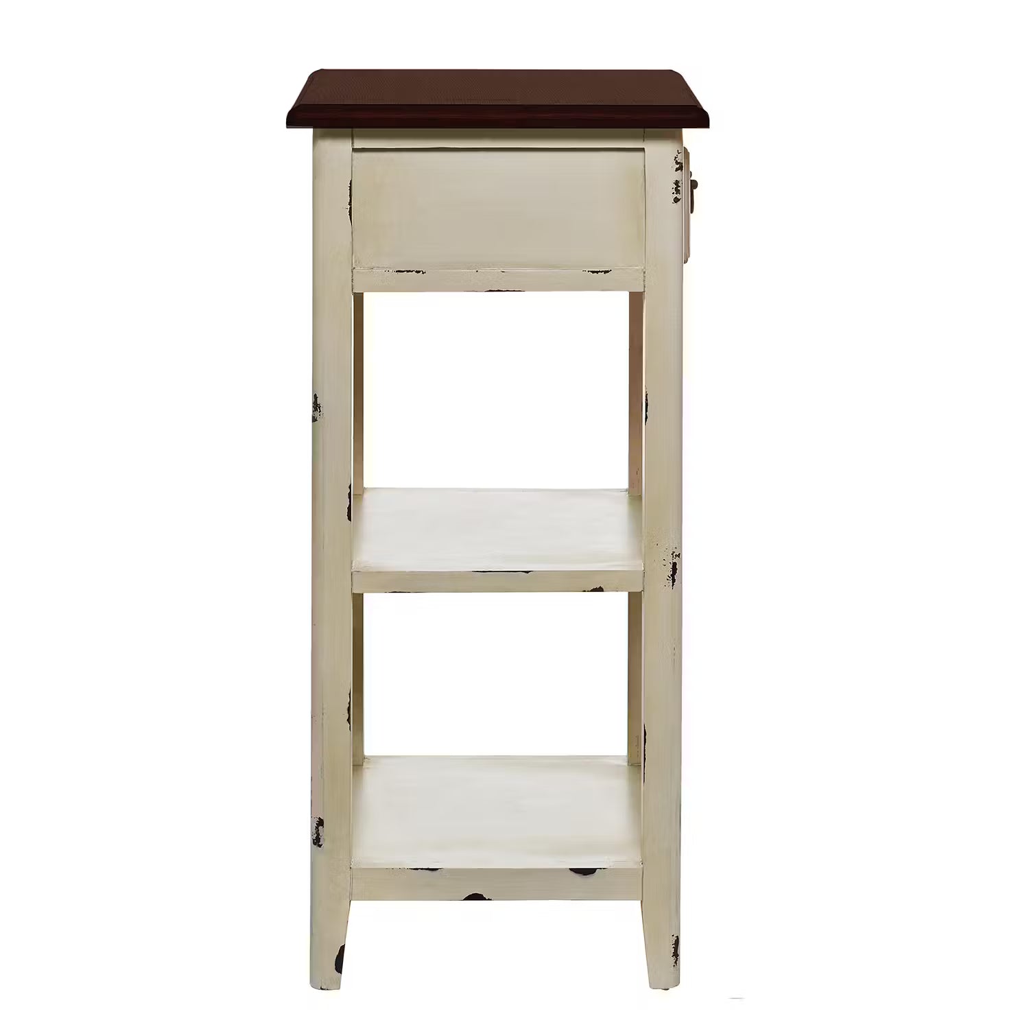 CABOTT COVE Konsolentisch - Eschenholz - Creme / Braun