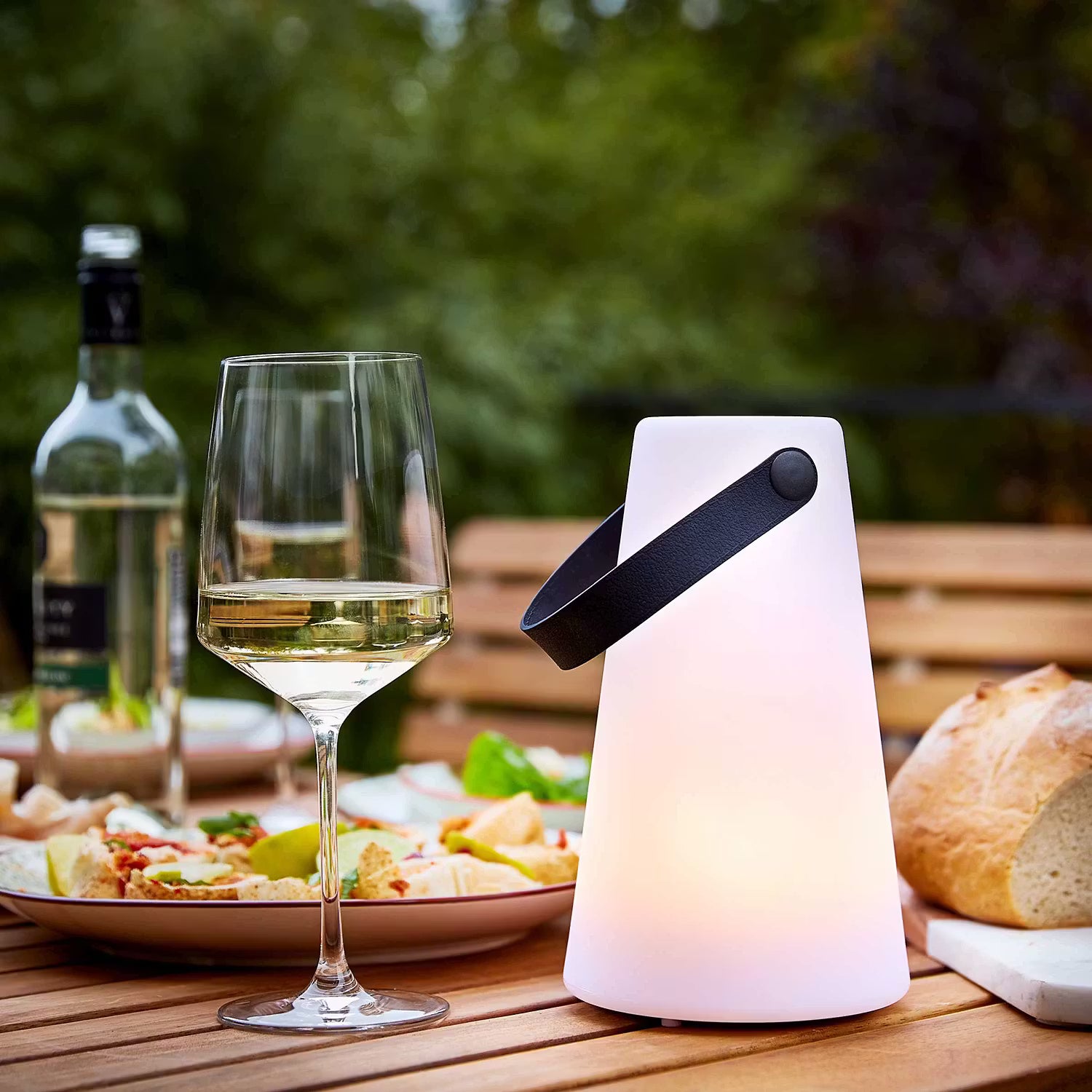 LIGHT UP LED-Tischleuchte - Polyethylen - 1-flammig