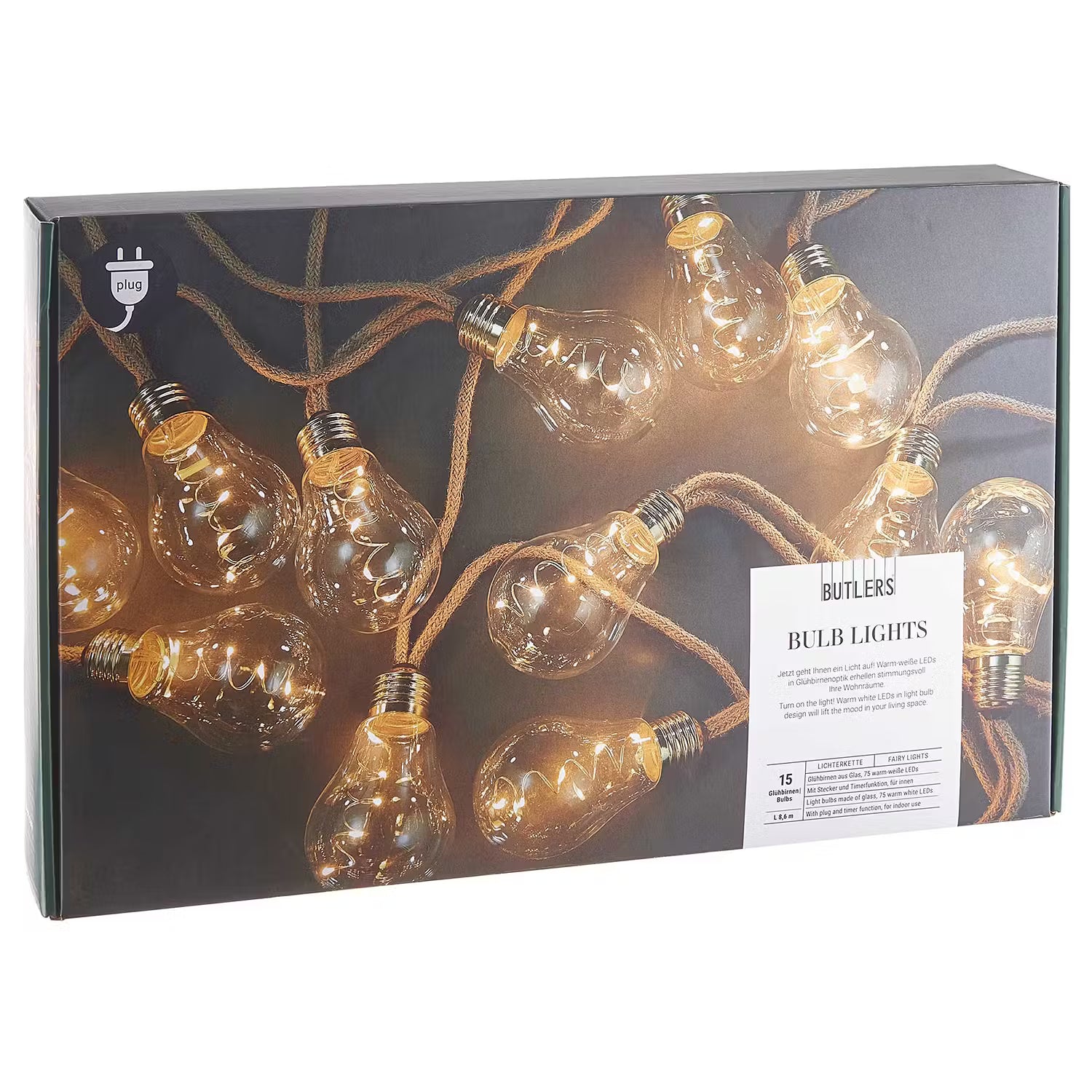 LED-Lichterkette BULB LIGHTS I