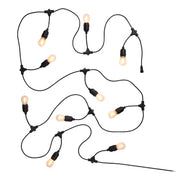 BULB LIGHTS Outdoor-Lichterkette - Polyester PVC - 10-flammig