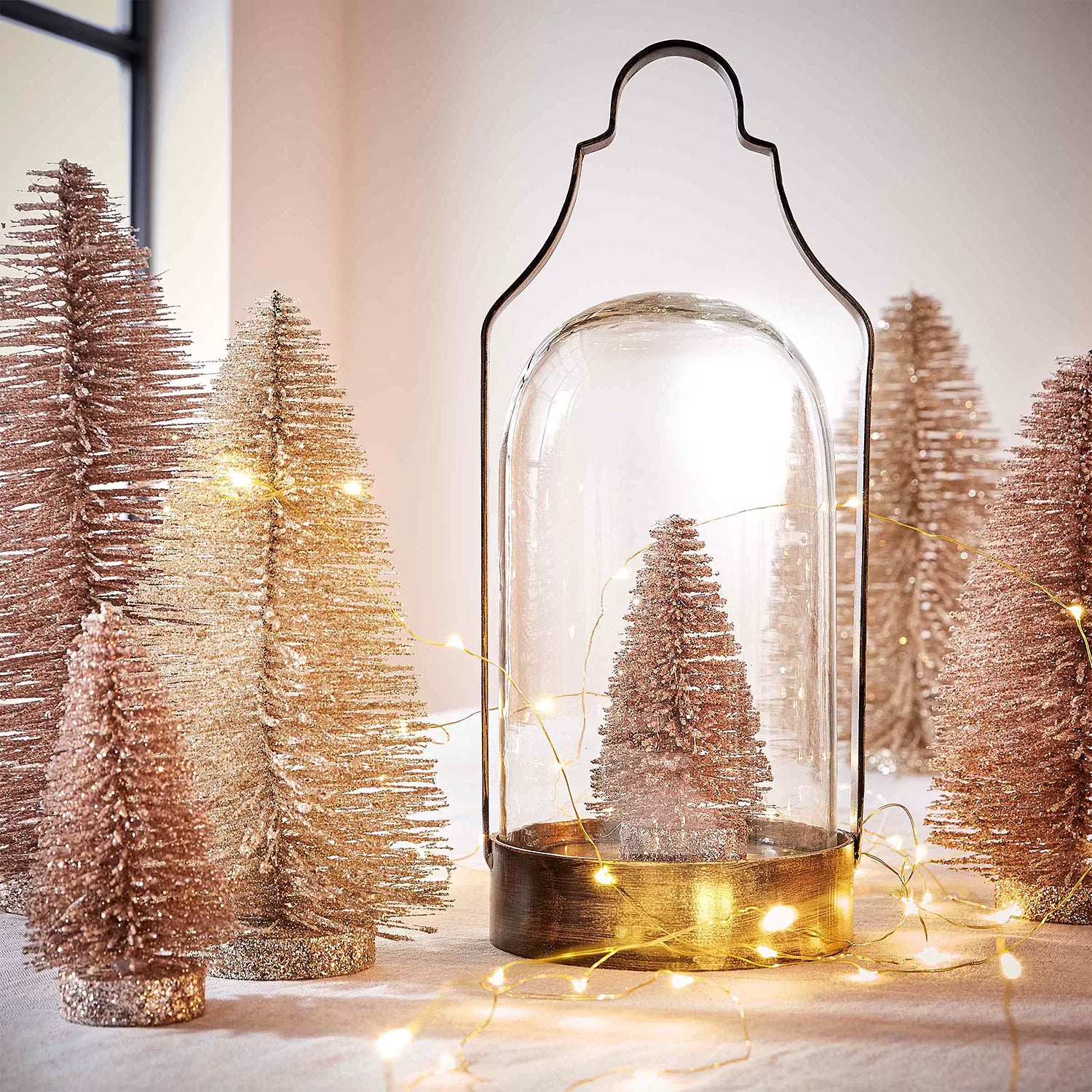 TWINE LIGHTS Lichterdraht 100 Lichter - Polyester PVC - 100-flammig - Silber