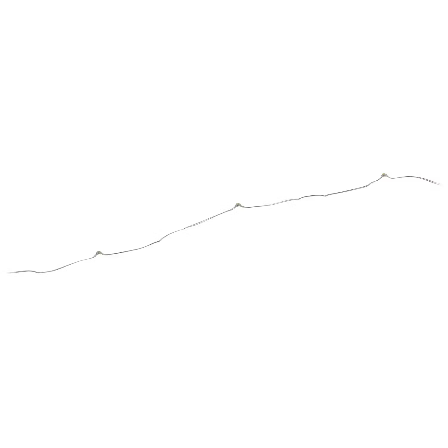 TWINE LIGHTS Lichterdraht 100 Lichter - Polyester PVC - 100-flammig - Silber