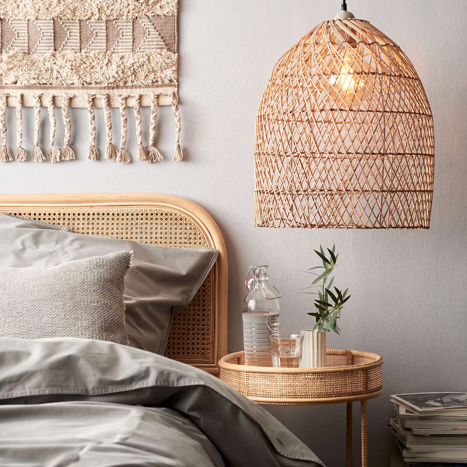 CORBELLE Lampenschirm - Rattan