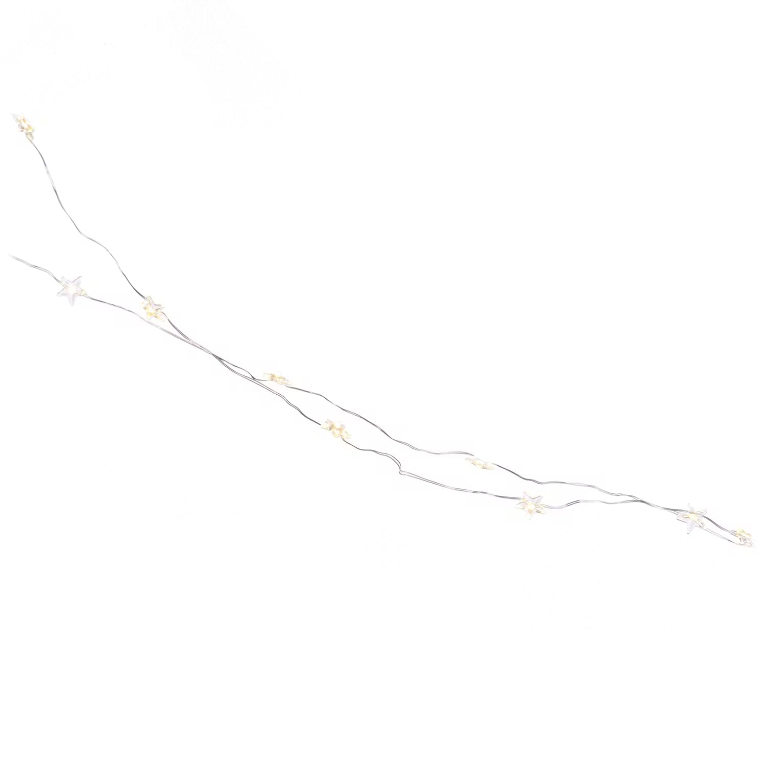 STAR LIGHTS LED-Lichterkette - Polyester PVC / Kupfer - 20-flammig