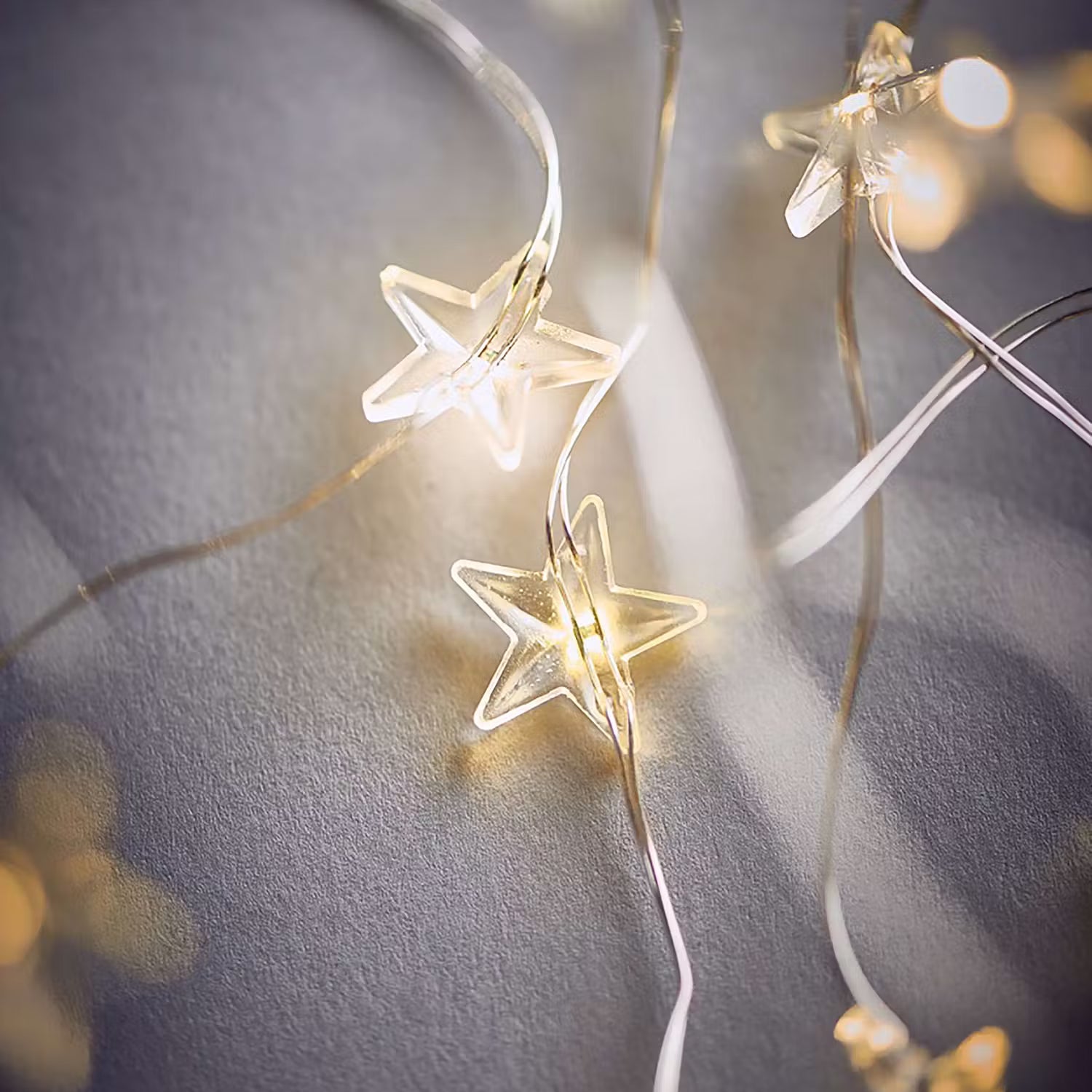 STAR LIGHTS LED-Lichterkette - Polyester PVC / Kupfer - 20-flammig