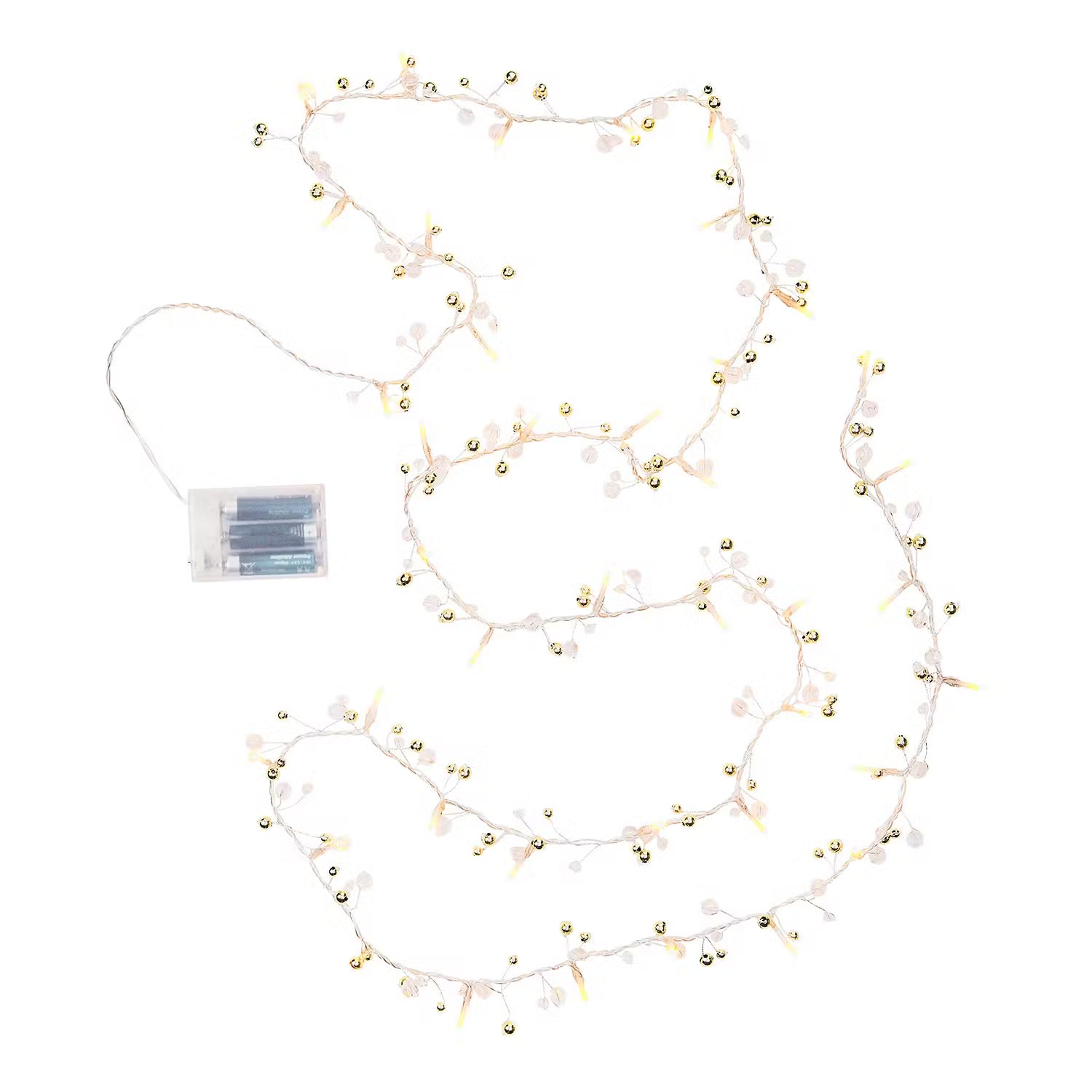 JINGLE LIGHTS LED-Lichterkette - Polyester PVC - 40-flammig