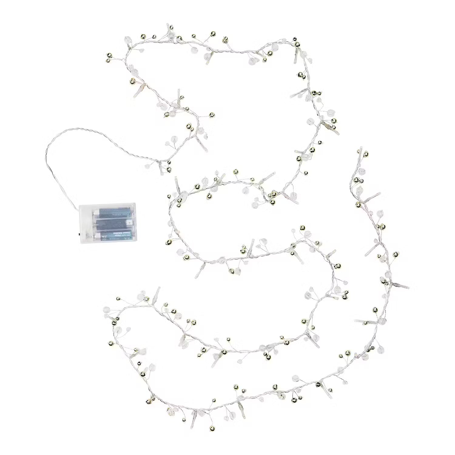 JINGLE LIGHTS LED-Lichterkette - Polyester PVC - 40-flammig