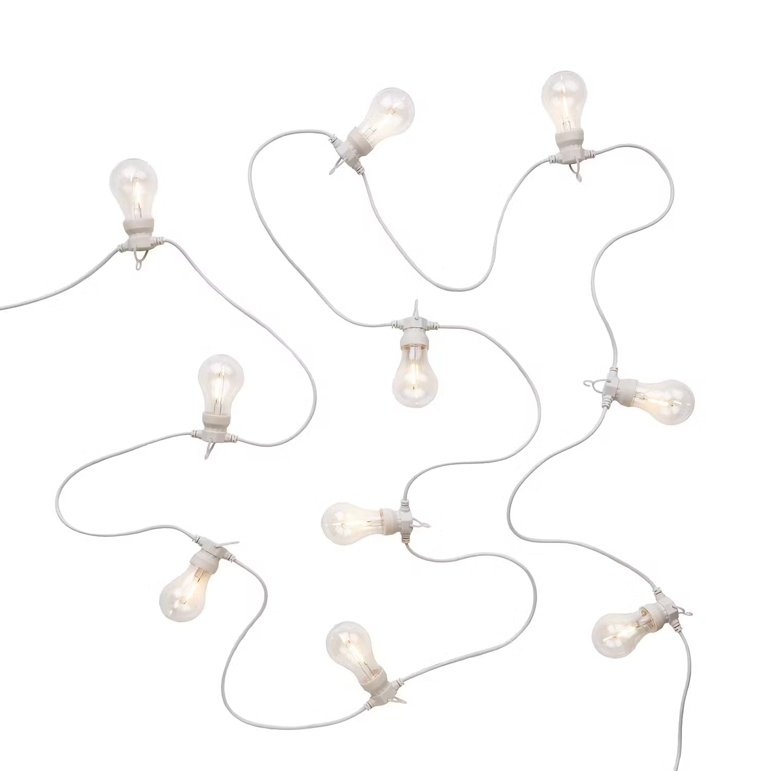 BULB LIGHTS LED-Lichterkette - Polyester PVC - 10-flammig