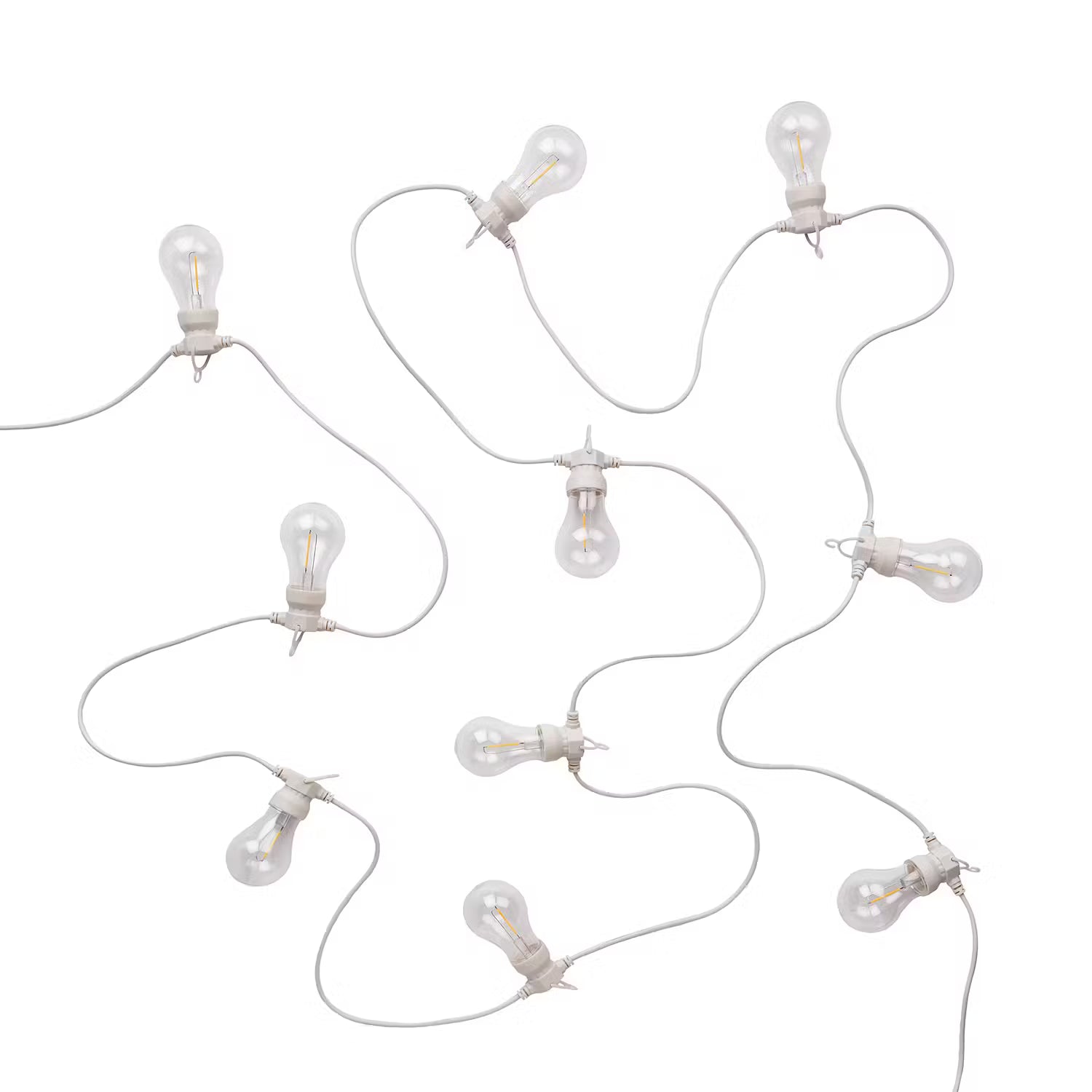 BULB LIGHTS LED-Lichterkette - Polyester PVC - 10-flammig