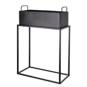 PLANTA Pflanzkasten mit Gestell - Eisen - Schwarz - 45 x 65 cm