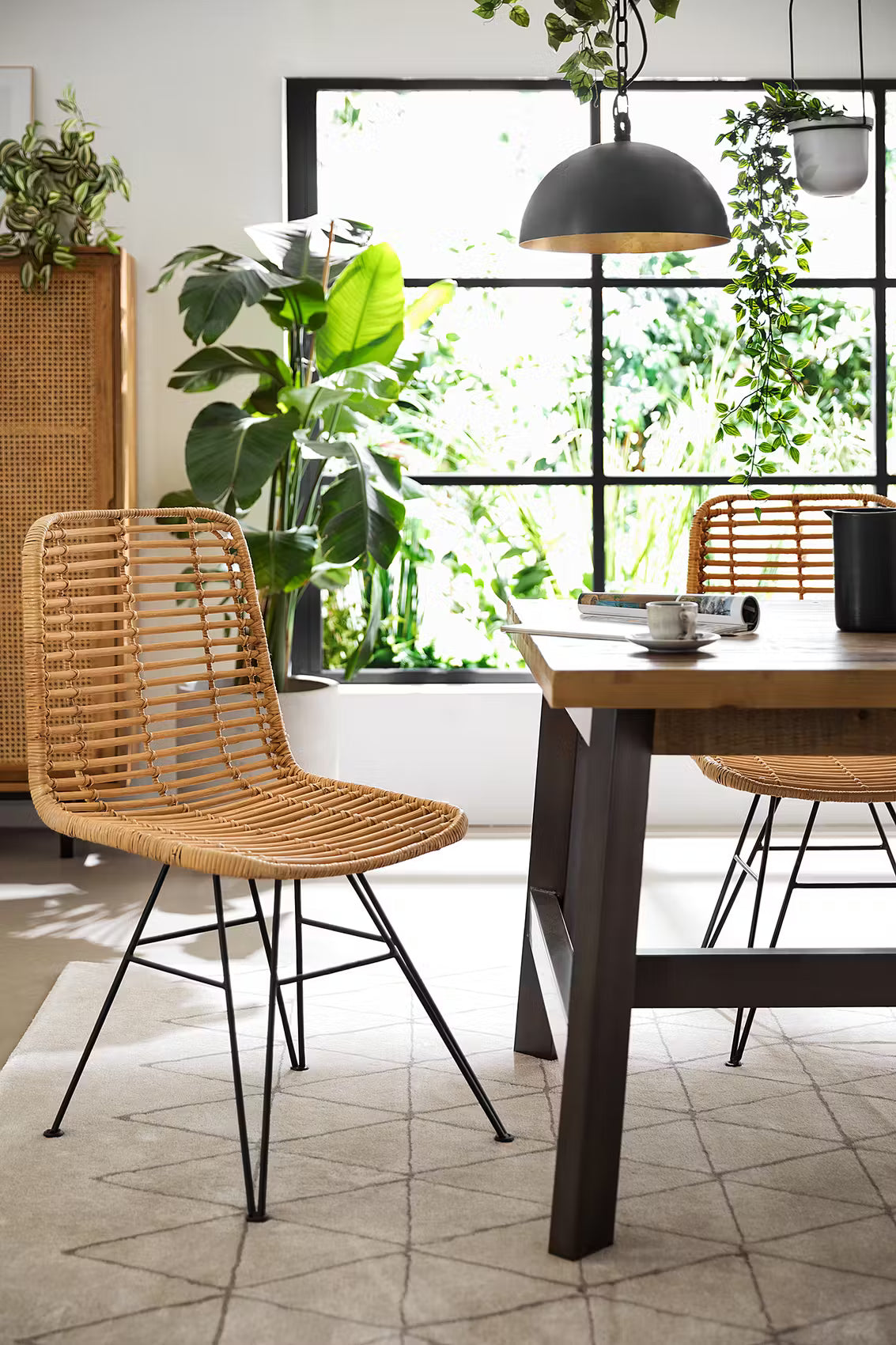 HACIENDA Stuhl - Rattan - Braun