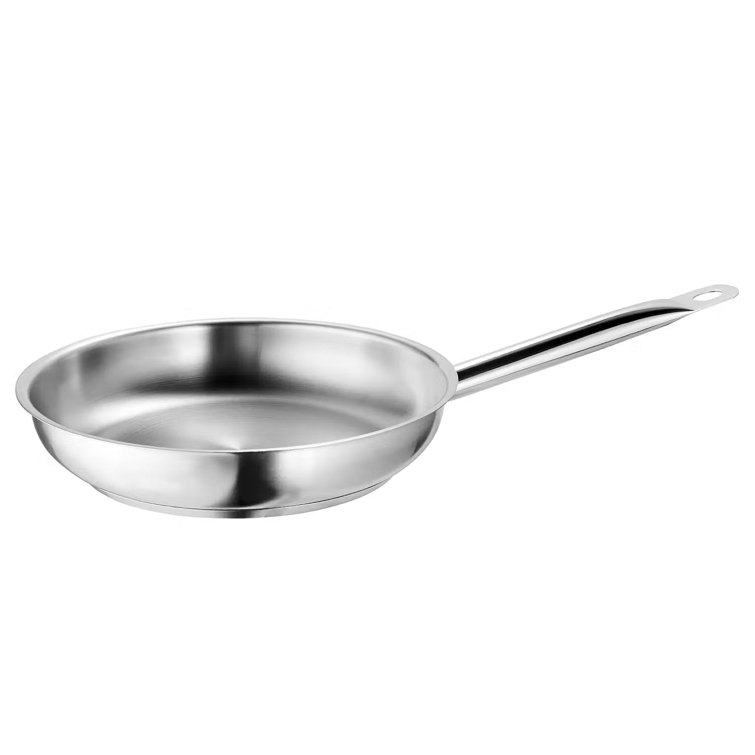 SOUL COOKING Edelstahlpfanne - Edelstahl - Silber - Durchmesser: 24 cm
