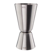 MANHATTAN Barmaß 2cl/4cl - Edelstahl - Silber