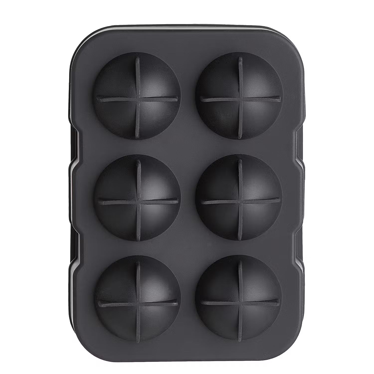 COOL DOWN XXL Eiswürfelform - Silikon - Schwarz