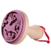 BISCUIT Ausstechform Rentier - Akazie - Rosa