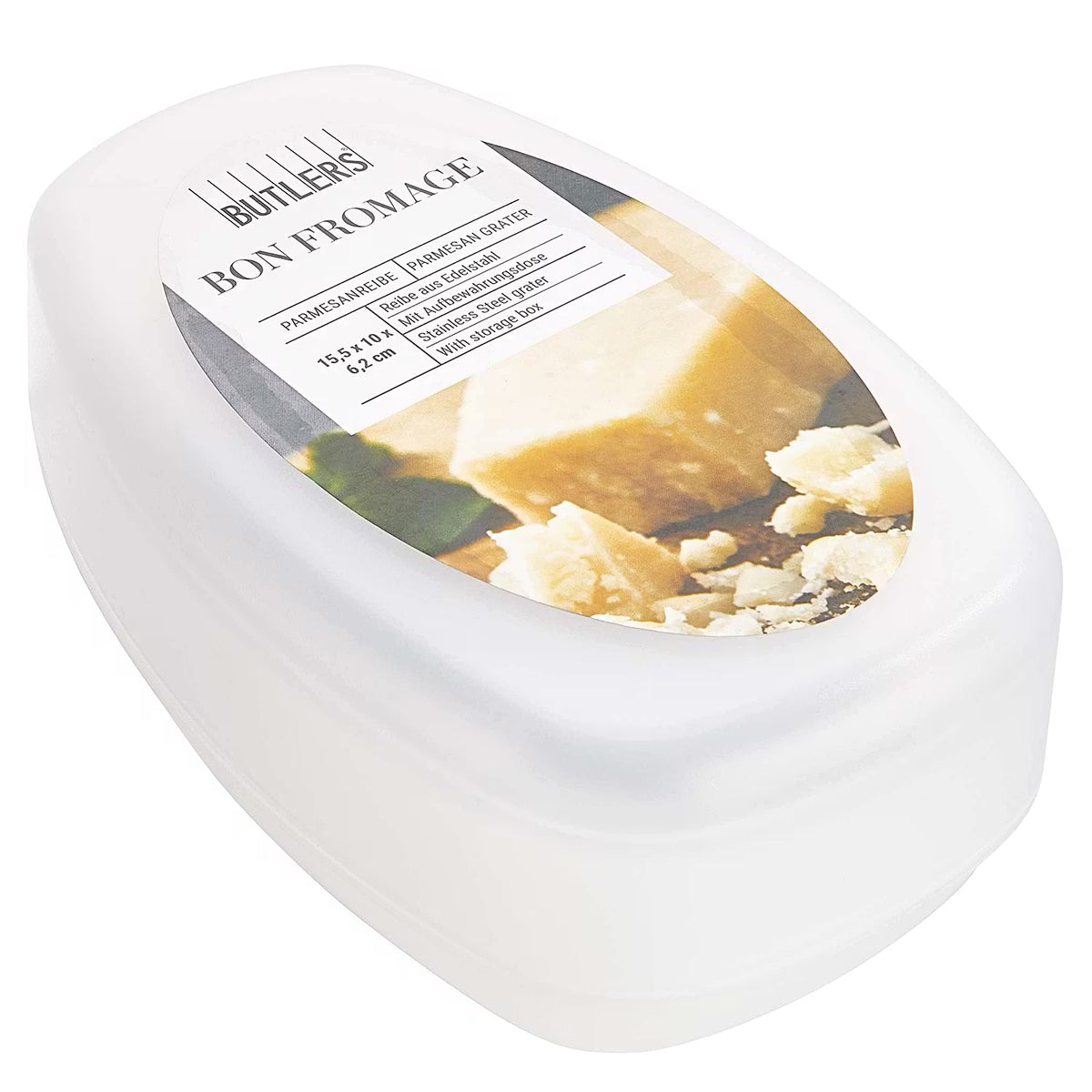 parmesanreibe mit aufbewahrung 🧀 BON FROMAGE Parmesanreibe – Käsegenuss pur – BUTLERS