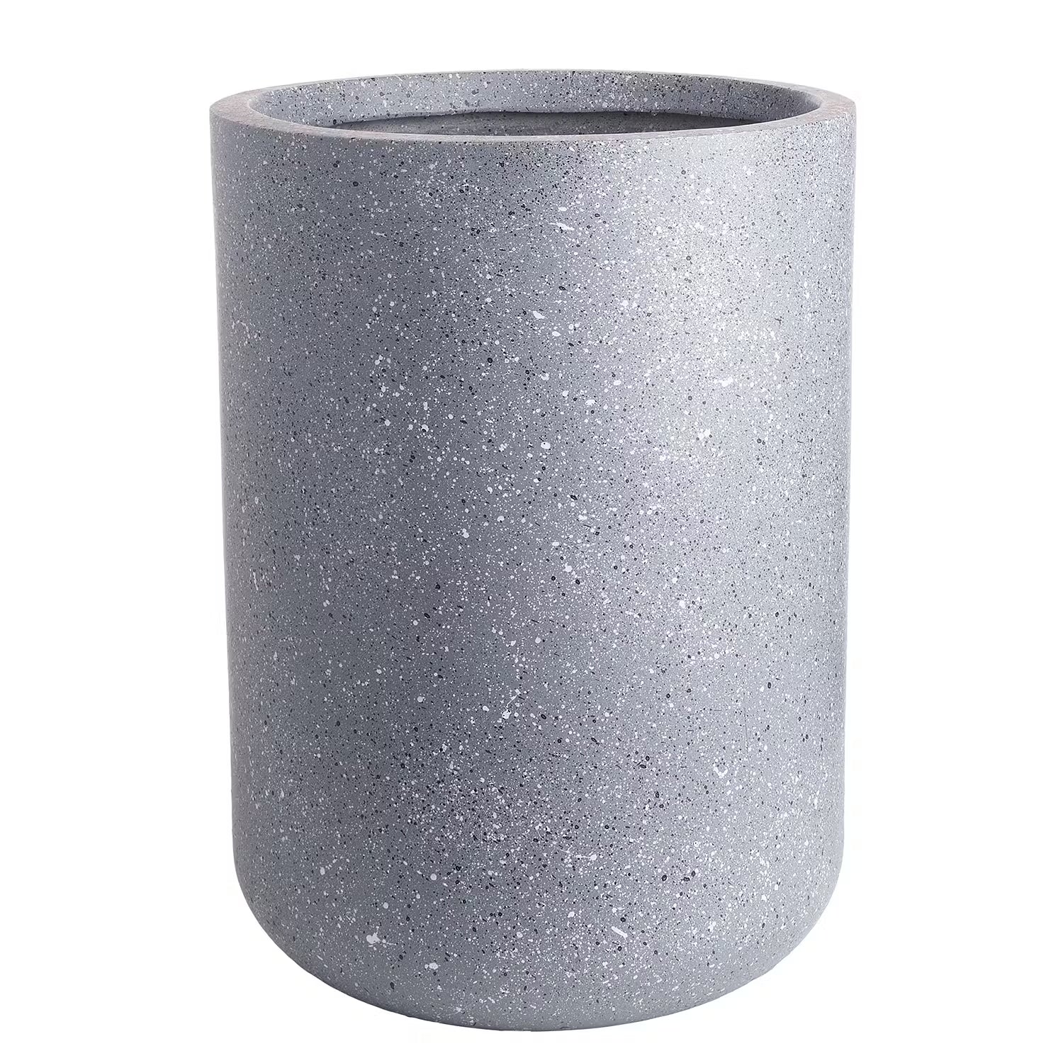 CONCRETE Pflanztopf - Magnesia - Grau - Durchmesser: 37 cm
